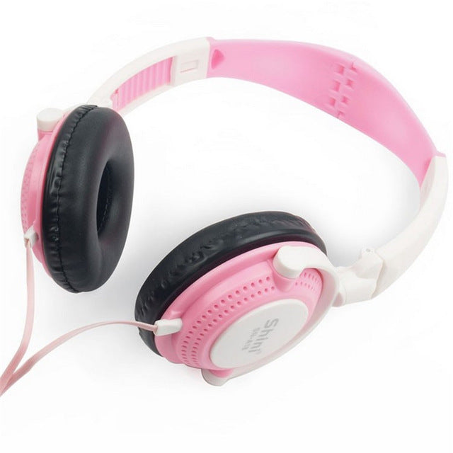 New Wired Headphones with Mic Gaming Headset Music Earphones 3.5mm AUX Foldable For Phones MP4 Computer PC fone de ouvido