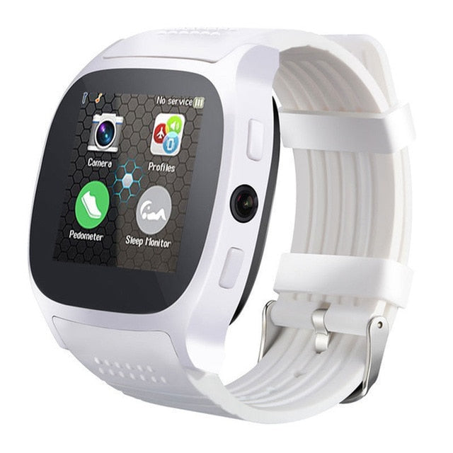 Smart Watch with Camera Touch Screen T8 Bluetooth Smart Watch Support SIM and TF card Camera For Android iPhone