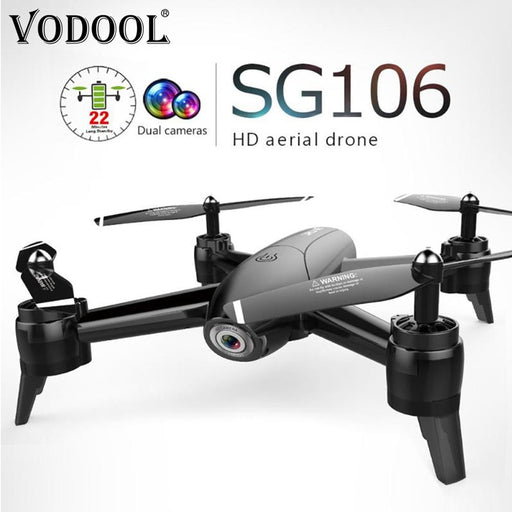 VODOOL SG106 RC Drone 4K 1080P 720P Dual Camera FPV WiFi Optical Flow Real Time Aerial Video RC Quadcopter Aircraft Dron Camera