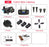 ZWN CG033 Brushless FPV Quadcopter With 1080P HD Wifi Gimbal Camera RC Helicopter Foldable Drone GPS Dron Kids Gift vs SG906 F11