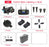 ZWN CG033 Brushless FPV Quadcopter With 1080P HD Wifi Gimbal Camera RC Helicopter Foldable Drone GPS Dron Kids Gift vs SG906 F11