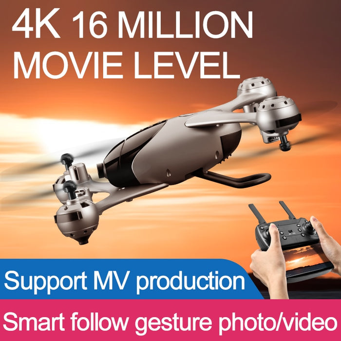 Profession Camera Drone 16MP / 5.0MP Dual camera 4K HD Video RC Drone Gimbal WIFI FPV Quadcopter  Altitude Hold Auto Return