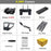 LAUMOX M70 RC Drone with Camera HD  4K/1080p/720p Professional FPV Dron Foldable Quadcopter One Key Return Drones VS SG700 E58