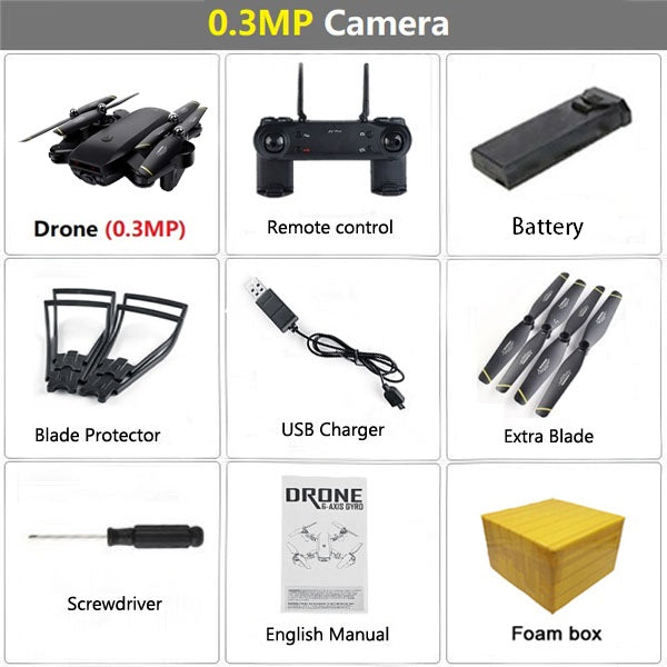 LAUMOX M70 RC Drone with Camera HD  4K/1080p/720p Professional FPV Dron Foldable Quadcopter One Key Return Drones VS SG700 E58