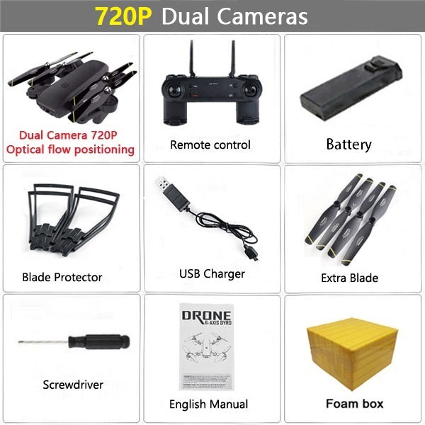 LAUMOX M70 RC Drone with Camera HD  4K/1080p/720p Professional FPV Dron Foldable Quadcopter One Key Return Drones VS SG700 E58