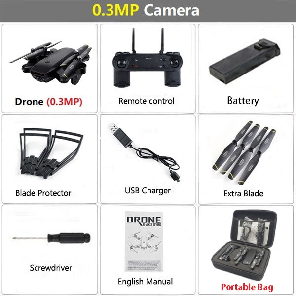 LAUMOX M70 RC Drone with Camera HD  4K/1080p/720p Professional FPV Dron Foldable Quadcopter One Key Return Drones VS SG700 E58