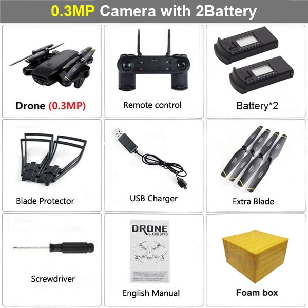 LAUMOX M70 RC Drone with Camera HD  4K/1080p/720p Professional FPV Dron Foldable Quadcopter One Key Return Drones VS SG700 E58