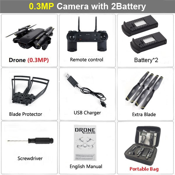 LAUMOX M70 RC Drone with Camera HD  4K/1080p/720p Professional FPV Dron Foldable Quadcopter One Key Return Drones VS SG700 E58