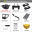 LAUMOX M70 RC Drone with Camera HD  4K/1080p/720p Professional FPV Dron Foldable Quadcopter One Key Return Drones VS SG700 E58