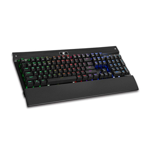 OMESHIN New Keyboard Backlight Mechanical 104 Key No Conflict With Blue Switches Wrist Rest Professional Wired Gaming Keybord