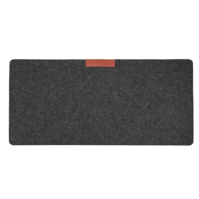 3 Colors Soft Wearable Mice Pad Office Computer Desk Mat Modern Table Wool Felt Laptop Cushion Large Mouse pad Gaming mouse pad