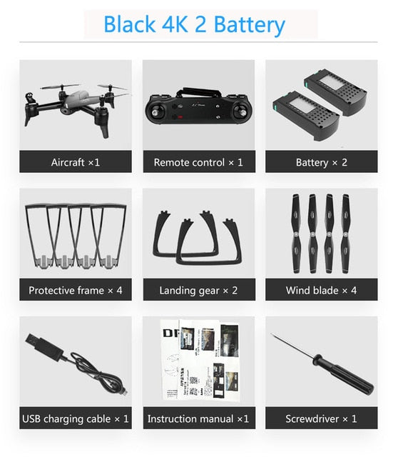 Sg106 Rc Drone 4k Optical Flow 1080p Hd Dual Camera Wifi Fpv Real Time Aerial Video Rc Quadcopter Helicopter Vs S20 E58 Xs816
