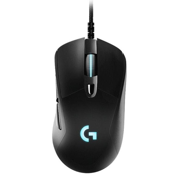 Logitech G502/M90/G102/M100R/G403/G402/G302/G90/MX518/G300S Hero Gaming Mouse Programmable 16000DPI RGB Game Office Mouse for PC