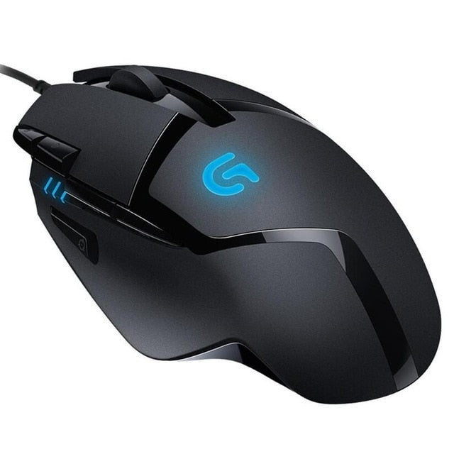 Logitech G502/M90/G102/M100R/G403/G402/G302/G90/MX518/G300S Hero Gaming Mouse Programmable 16000DPI RGB Game Office Mouse for PC