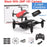 XGODY Mini Folable RC Quadcopter With 720P HD Camera 2.4G WIFI FPV RC Drone 3D Flips Aircraft Altitude Hold RC Helicopter