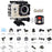 Ultra HD 4K action Camera wifi Camcorders 16MP 170 go cam 4 K deportiva 2 inch f60 Waterproof Sport Camera pro 1080P 60fps cam