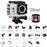 Ultra HD 4K action Camera wifi Camcorders 16MP 170 go cam 4 K deportiva 2 inch f60 Waterproof Sport Camera pro 1080P 60fps cam