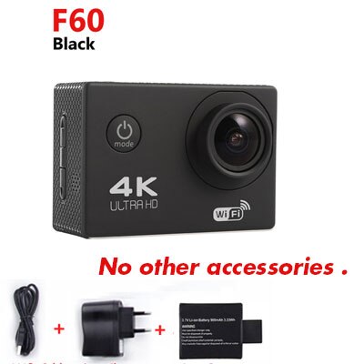 Remote Sport 4K WIFI Action Camera Helmet Camcorder 16MP 170 Degree Wide Angle 2.0 LCD Go Waterproof pro 30M Extreme Action Cam