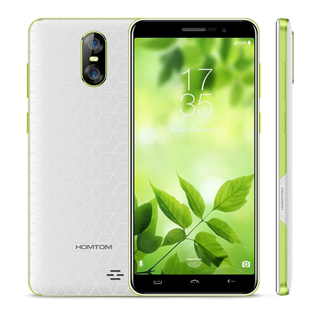 Original Global Version HOMTOM S12 Full Screen Mobile Phone 8GB 5 inch Android 6.0 Quad Core 8/2MP Back Dual Camera Smartphone