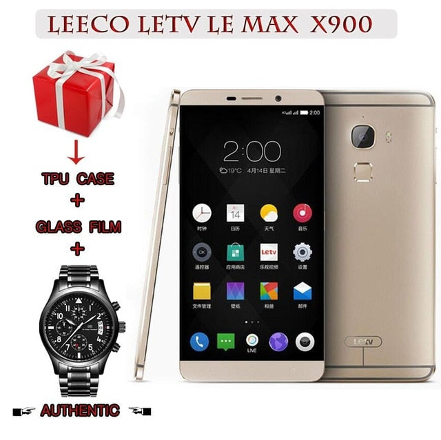 LeEco Letv Le Max X900 Octa Core NFC 4GB RAM 64GB ROM MobiIe Phone snapdragon 810 Dual SIM 21mp camera