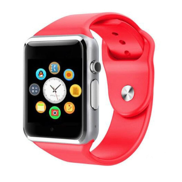 HIXANNY Bluetooth Smart Watch Clock Sync Notifier Support SIM TF Card Connectivity Apple Iphone Android Phone Smartwatch GT08