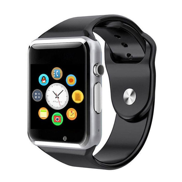 HIXANNY Bluetooth Smart Watch Clock Sync Notifier Support SIM TF Card Connectivity Apple Iphone Android Phone Smartwatch GT08