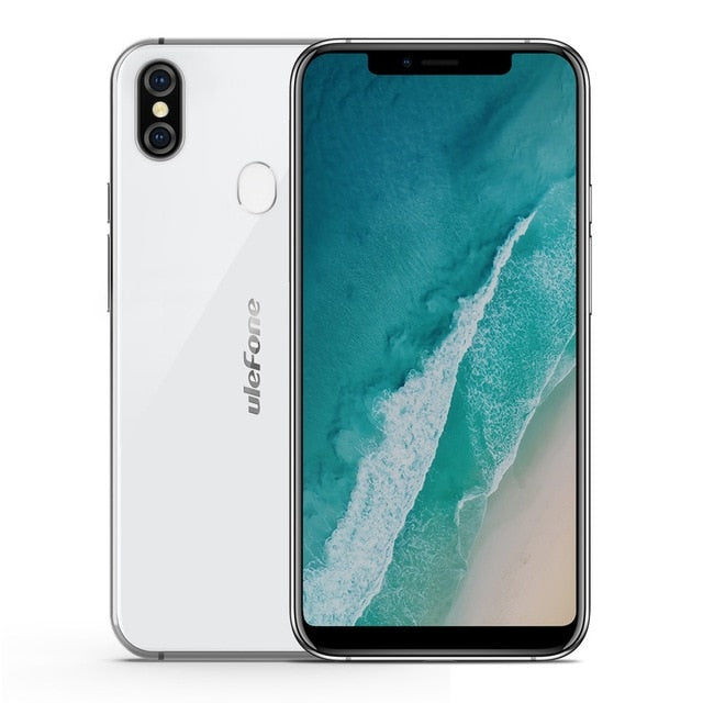 Ulefone X Android 8.1 Mobile Phone 5.85" HD+ MT6763 Octa Core 4GB RAM 64GB ROM Face ID 3300mAh Wireless Charge Smartphone
