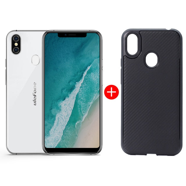Ulefone X Android 8.1 Mobile Phone 5.85" HD+ MT6763 Octa Core 4GB RAM 64GB ROM Face ID 3300mAh Wireless Charge Smartphone