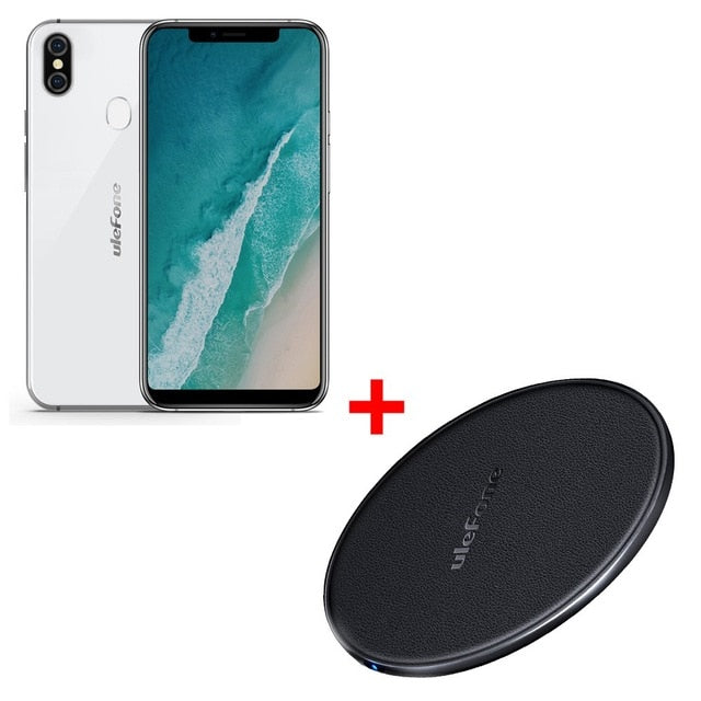 Ulefone X Android 8.1 Mobile Phone 5.85" HD+ MT6763 Octa Core 4GB RAM 64GB ROM Face ID 3300mAh Wireless Charge Smartphone