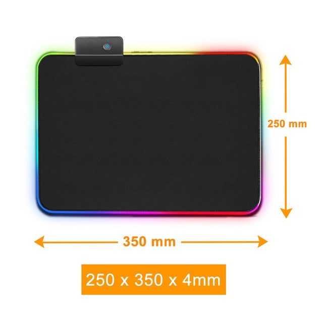 RGB Mouse Pad Gaming Mouse Pad Large Mousepad XXL Computer Mousepad RGB XL Mouse Pad Gamer Mousepad Keyboard Pads USB Mause Mat