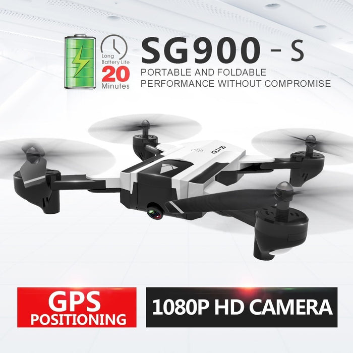 Upgraded Version Sg900s X192 GPS Quadcopter 1080p HD Camera Rc Helicopter Fixed Point Wifi Fpv Drone Follow Me Mode Dron RC Toys