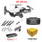 LAUMOX M69G FPV RC Drone 4K Camera Optical Flow Selfie Dron Foldable Wifi Quadcopter Helicopter VS VISUO XS816 SG106 SG700 X12