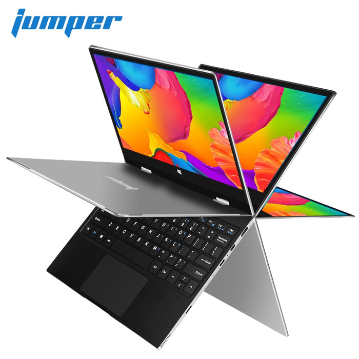 11.6 inch IPS Multi Touch Display laptop Apollo Lake N3350 notebook Jumper EZbook X1 ultrabook 4GB DDR4 64GB eMMC 64GB SSD Metal